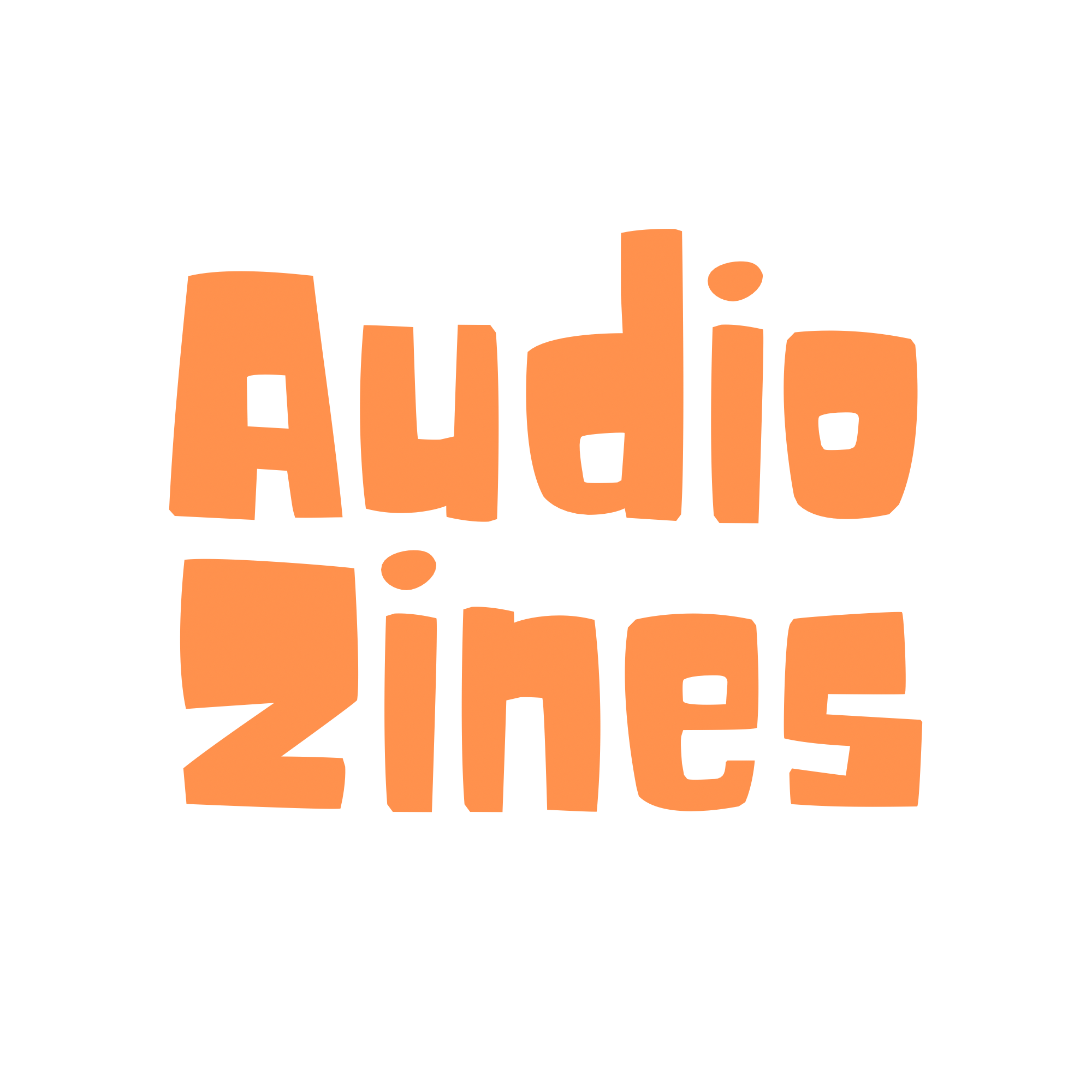 Create a visually immersive single-page landing website for a creative multimedia project called “AUDIOZINES,” which explores communication through lo-fi hip hop and a deep dive into the dialogue of a non-copyright policy era. The site should feel artistic, experimental, and slightly nostalgic, reflecting early 1990s lo-fi culture with moody visuals, grainy textures, and ambient design elements that evoke analog recording and tape aesthetics. Include sections introducing the concept, the philosophy behind content and mediation, embedded audio samples or a streaming player, and a brief manifesto explaining how the project portrays characters within audio recordings. The tone should be thoughtful, conceptual, and culturally reflective, with clear calls to listen, explore, and follow the project on social platforms.