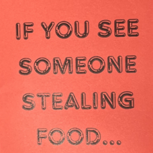 If You See...