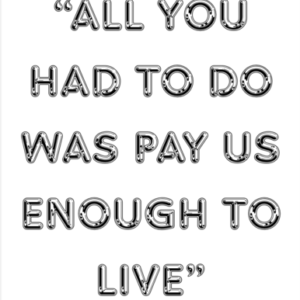 All You Had To Do...